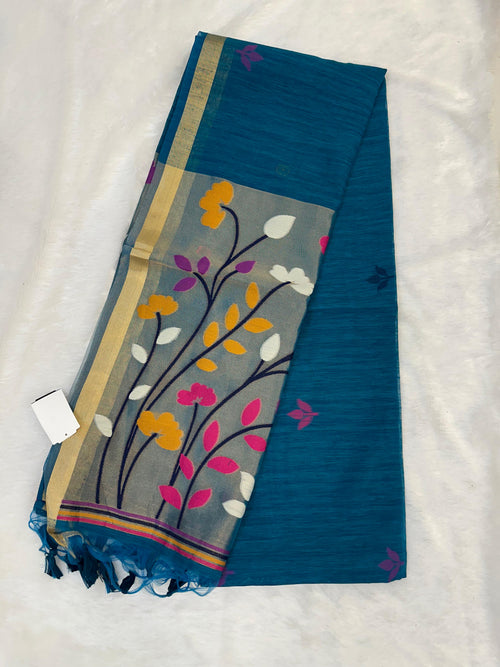 Jamdani Saree with Floral