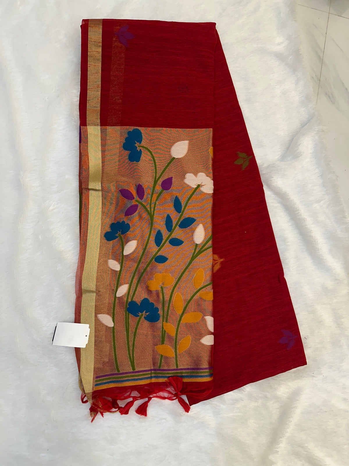 Jamdani Saree with Floral