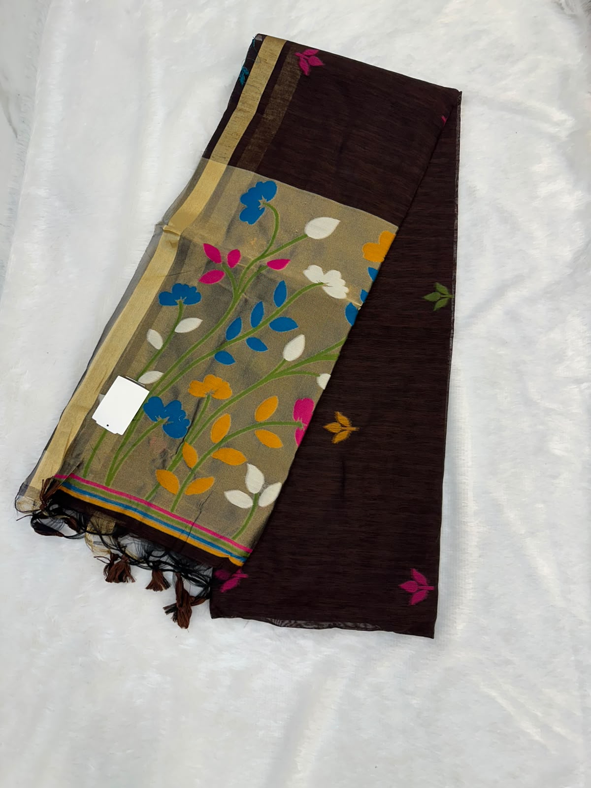 Jamdani Saree with Floral